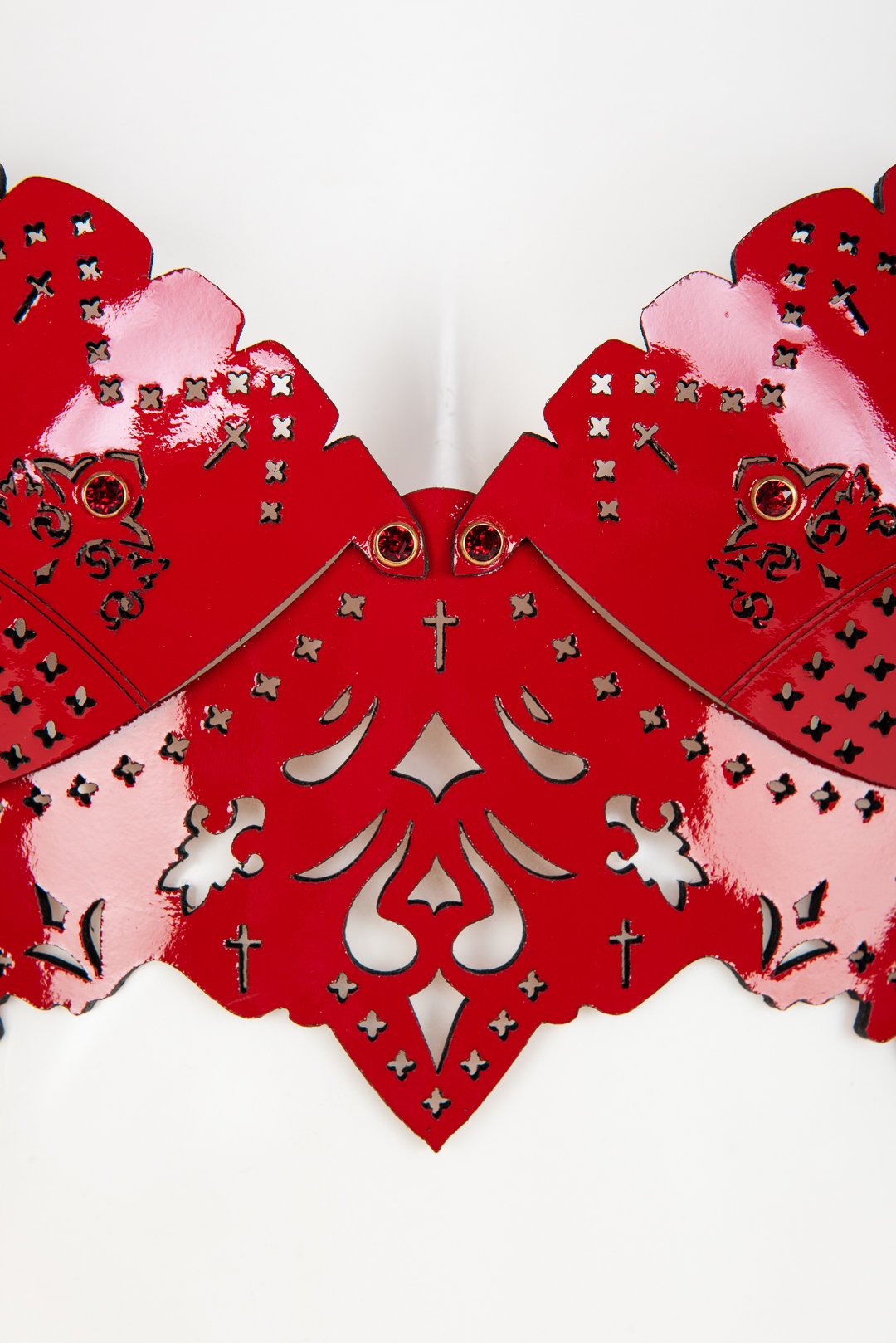 fr-ulein-kink-rosso-bh-leder-rot-swarovski-gr-one image 4