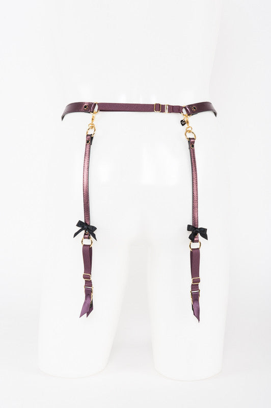 fr-ulein-kink-lingerie-violet-garter-strapsg-rtel-lila-swarovski image 7