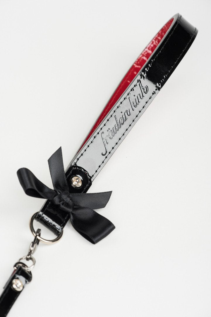 fr-ulein-kink-kiss-lead-halsband-creme-mit-leine image 3