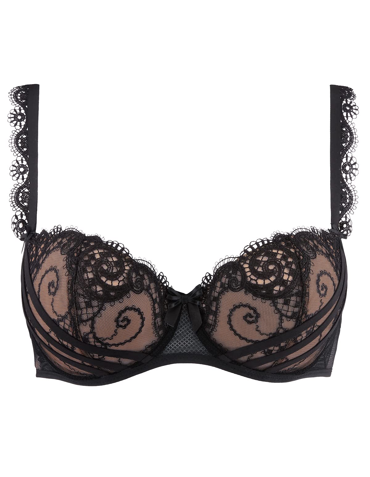 aubade-crazy-in-love-a-la-folie-demi-bh-schwarz-75b image 4