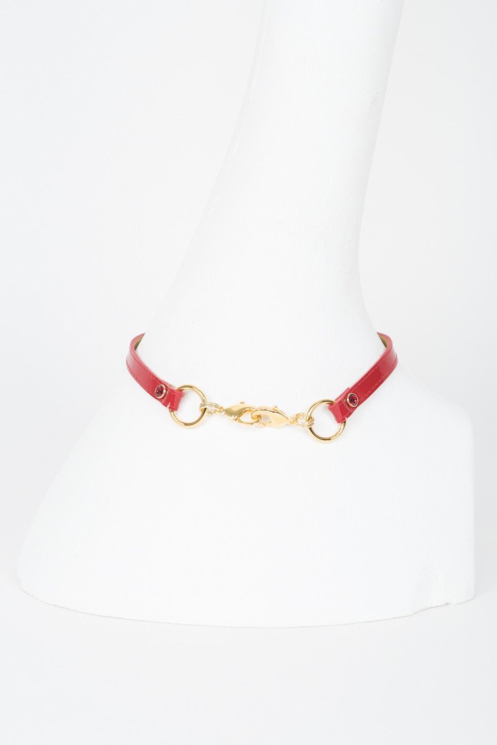 fr-ulein-kink-red-hot-skinny-collar-rot image 5