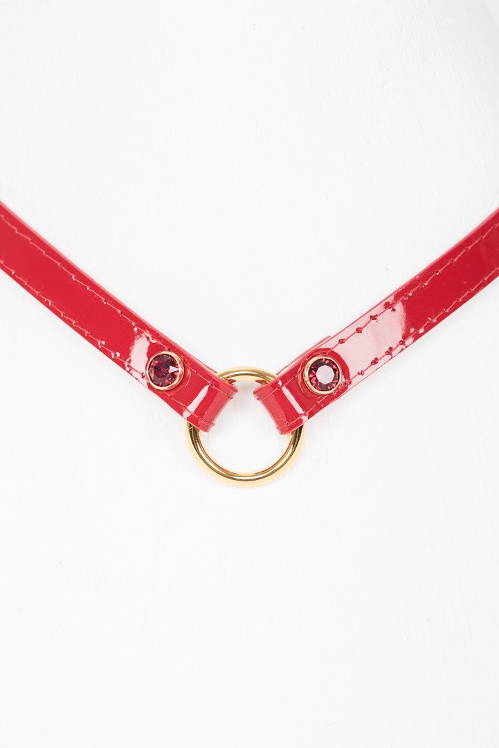 fr-ulein-kink-red-hot-skinny-collar-rot image 1