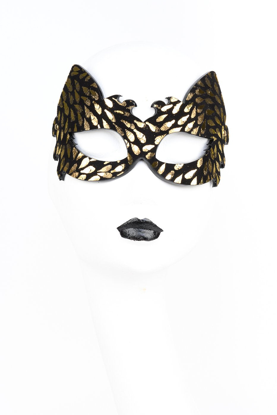 fr-ulein-kink-leone-augenmaske-schwarz-wildleder-gold image 1