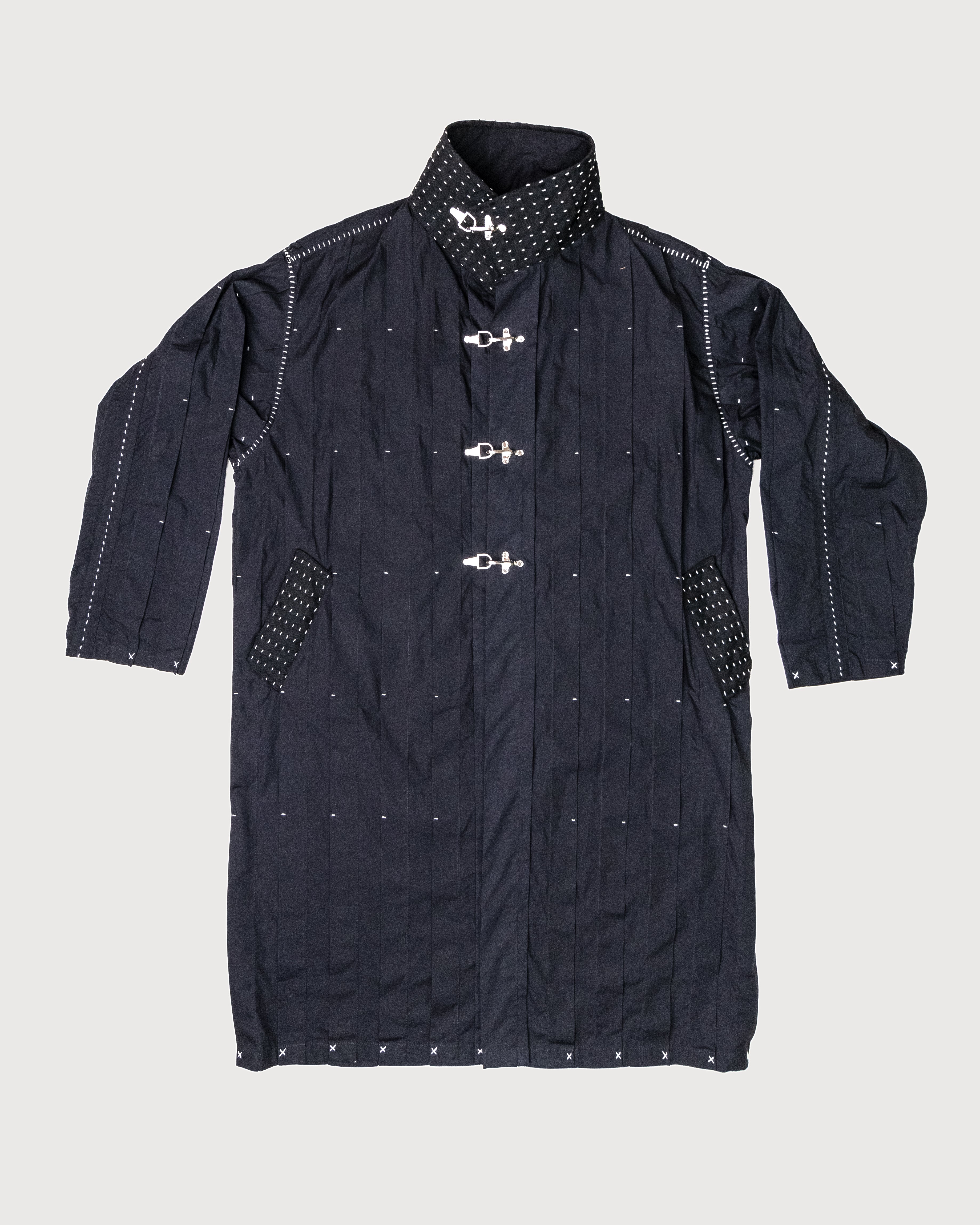 dennis-chuene-miyake-coat-mantel-baumwoll-twill image 1