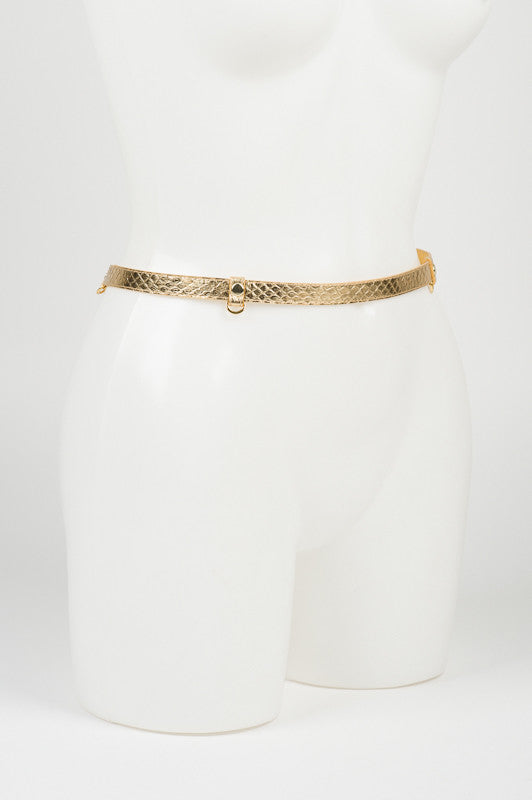 fraulein-kink-golden-belt-tailleng-rtel-gold-python-leder image 2