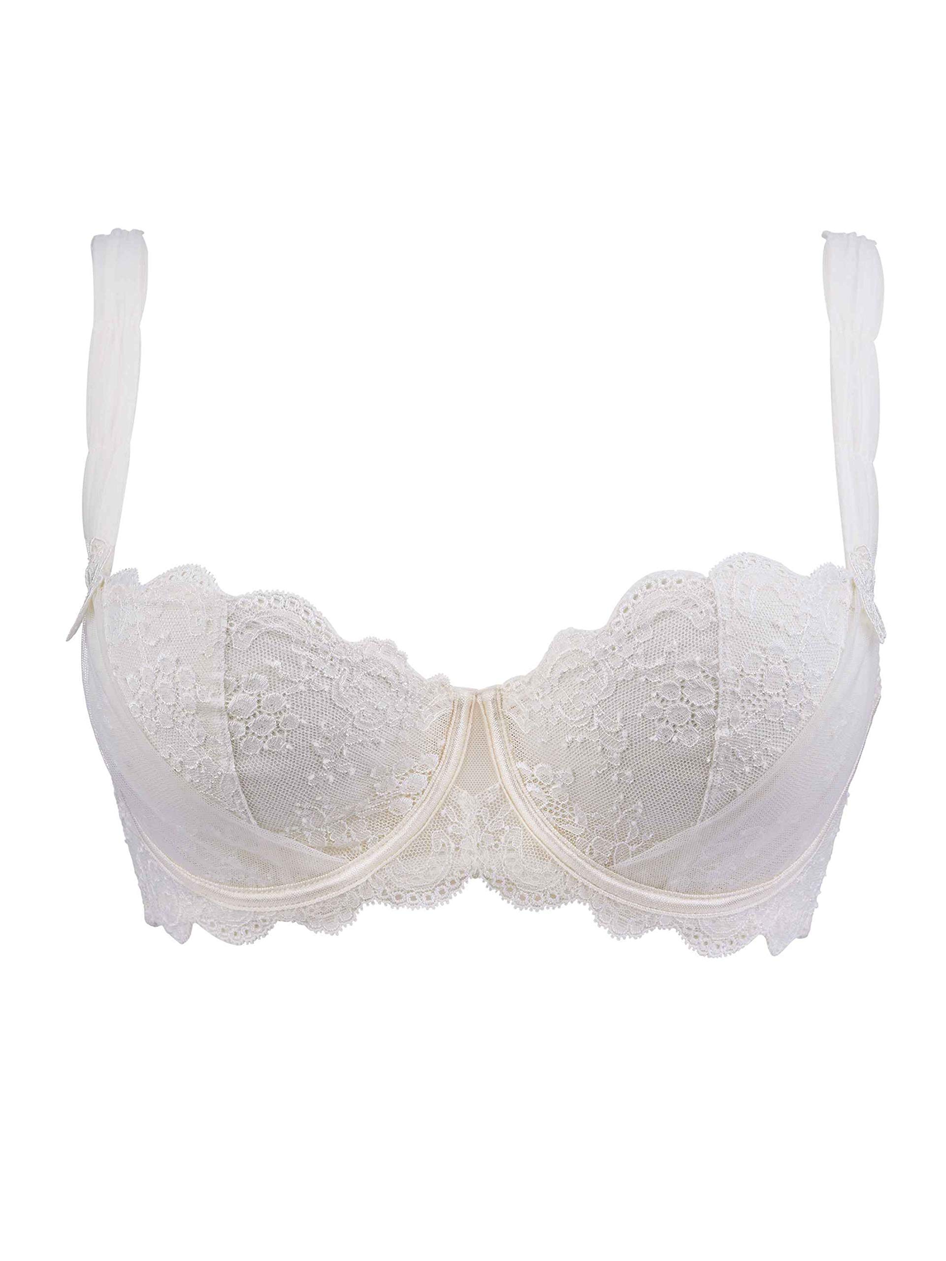 aubade-a-l-amour-demi-bh-nacre-damen-90f-spitze image 1