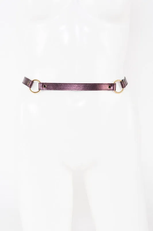 fr-ulein-kink-lingerie-violet-belt-lederg-rtel-lila-swarovski image 1