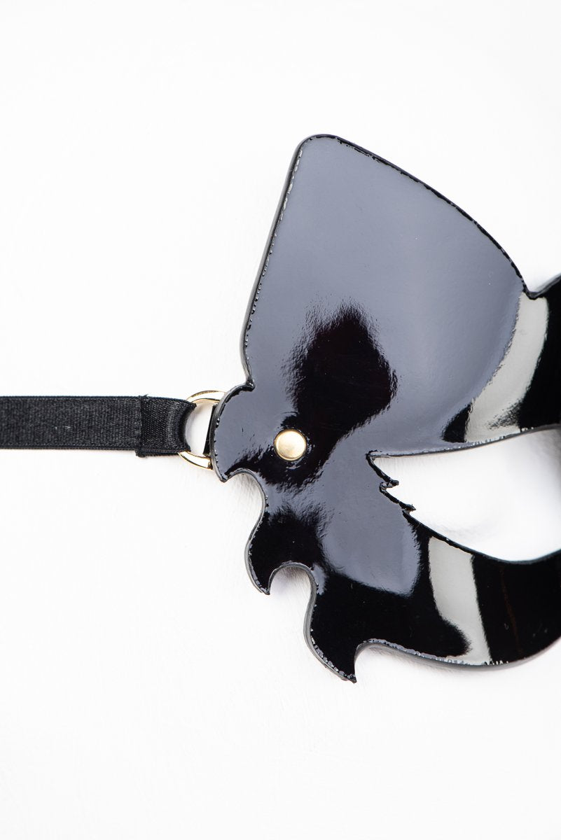 fr-ulein-kink-leone-maske-lackleder-schwarz-verstellbar image 4