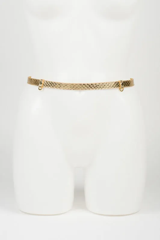 fraulein-kink-golden-belt-tailleng-rtel-gold-python-leder image 1