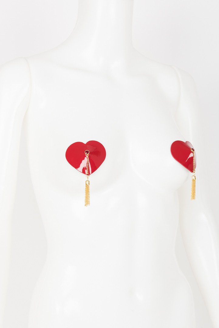 fr-ulein-kink-red-hot-chain-heart-pasties-herz-rot-swarovski image 3