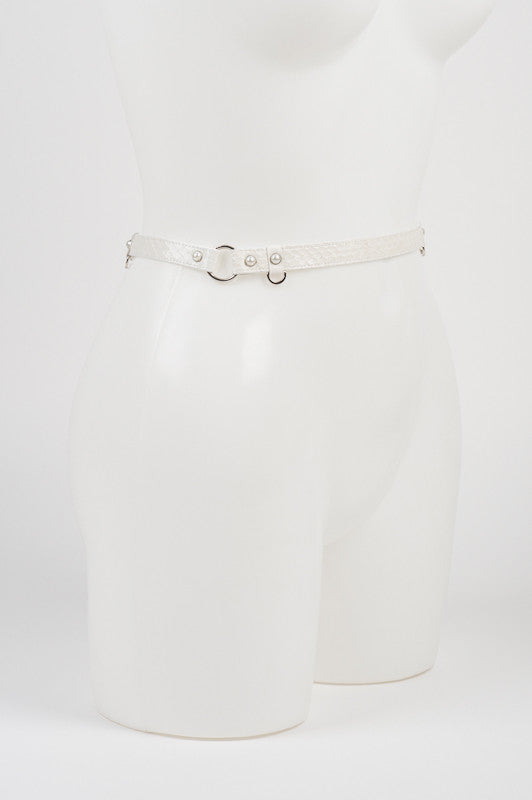 fr-ulein-kink-ivory-belt-tailleng-rtel-python-leder-creme image 2