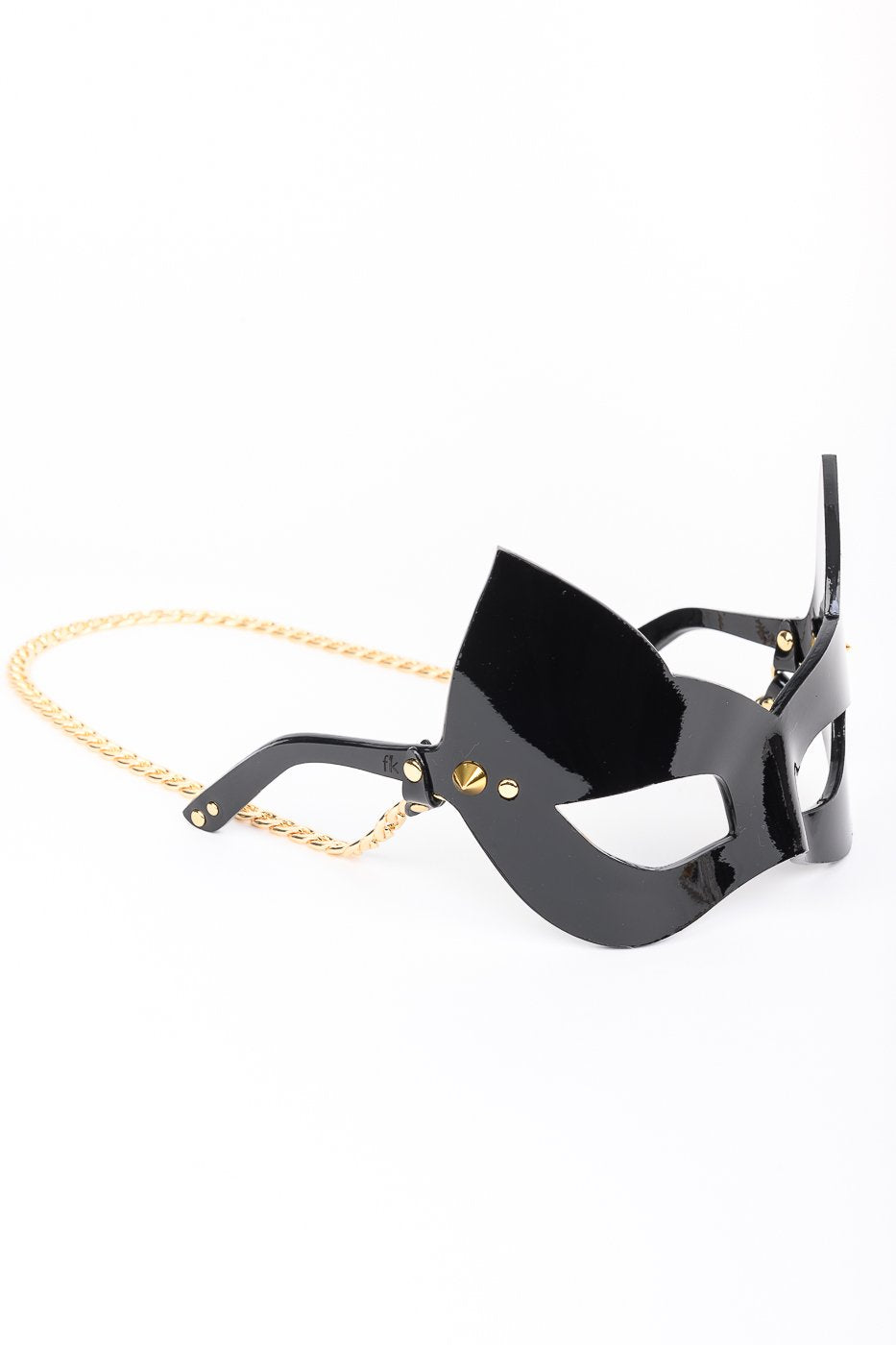 fr-ulein-kink-rica-kitten-sonnenbrille-leder-schwarz-gold image 1