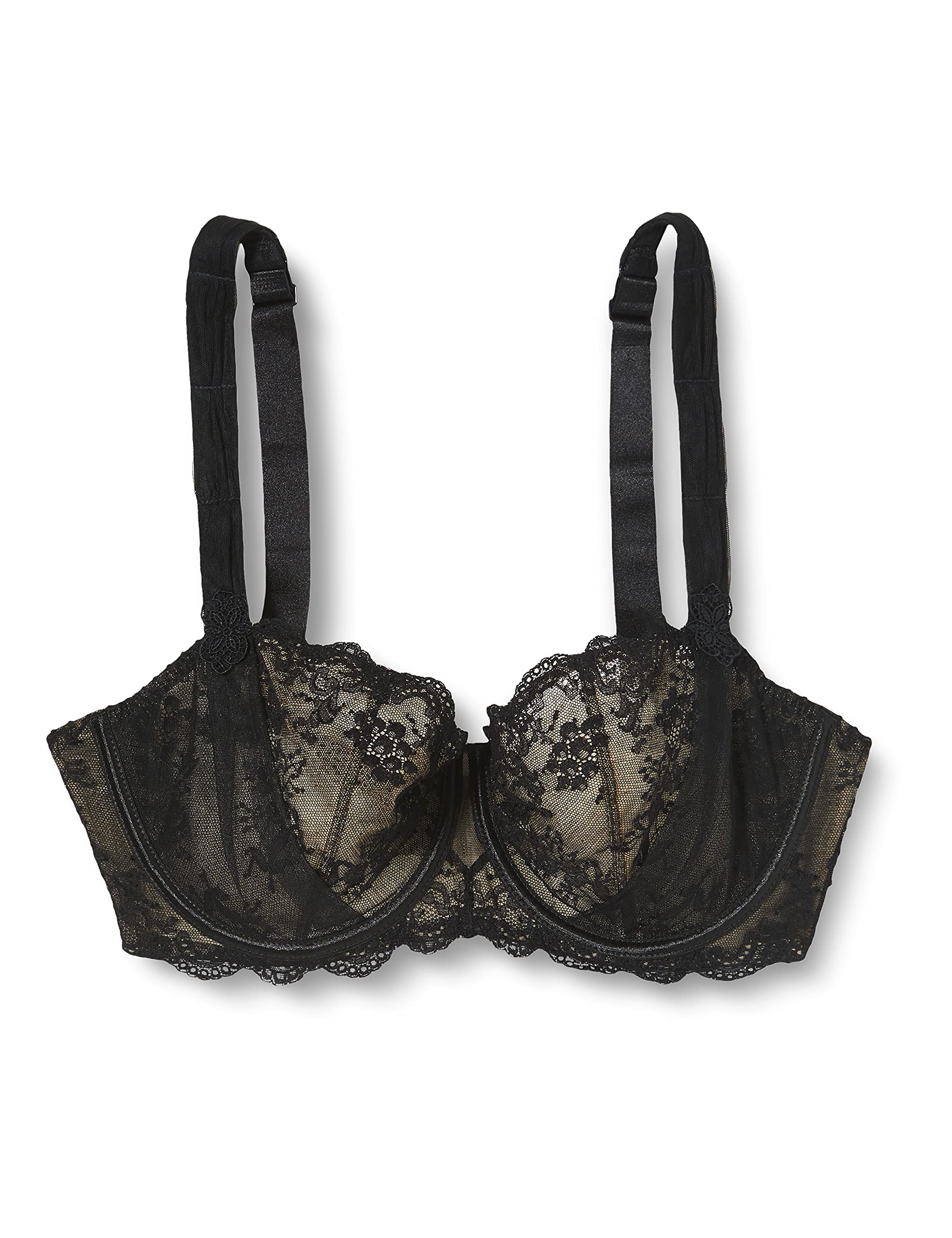 aubade-a-l-amour-demi-halbschalen-bh-nacre-90f-spitze image 1