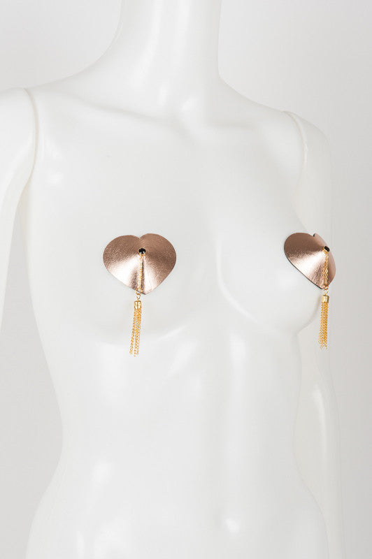 fr-ulein-kink-topaz-heart-chain-pasties-schwarz-rosegold image 3