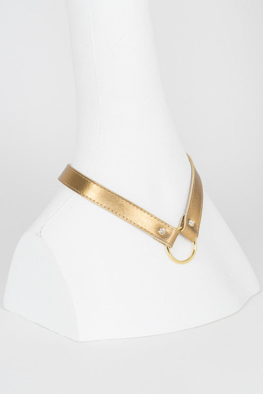 fr-ulein-kink-lavish-collar-halsband-bronze-swarovski image 3
