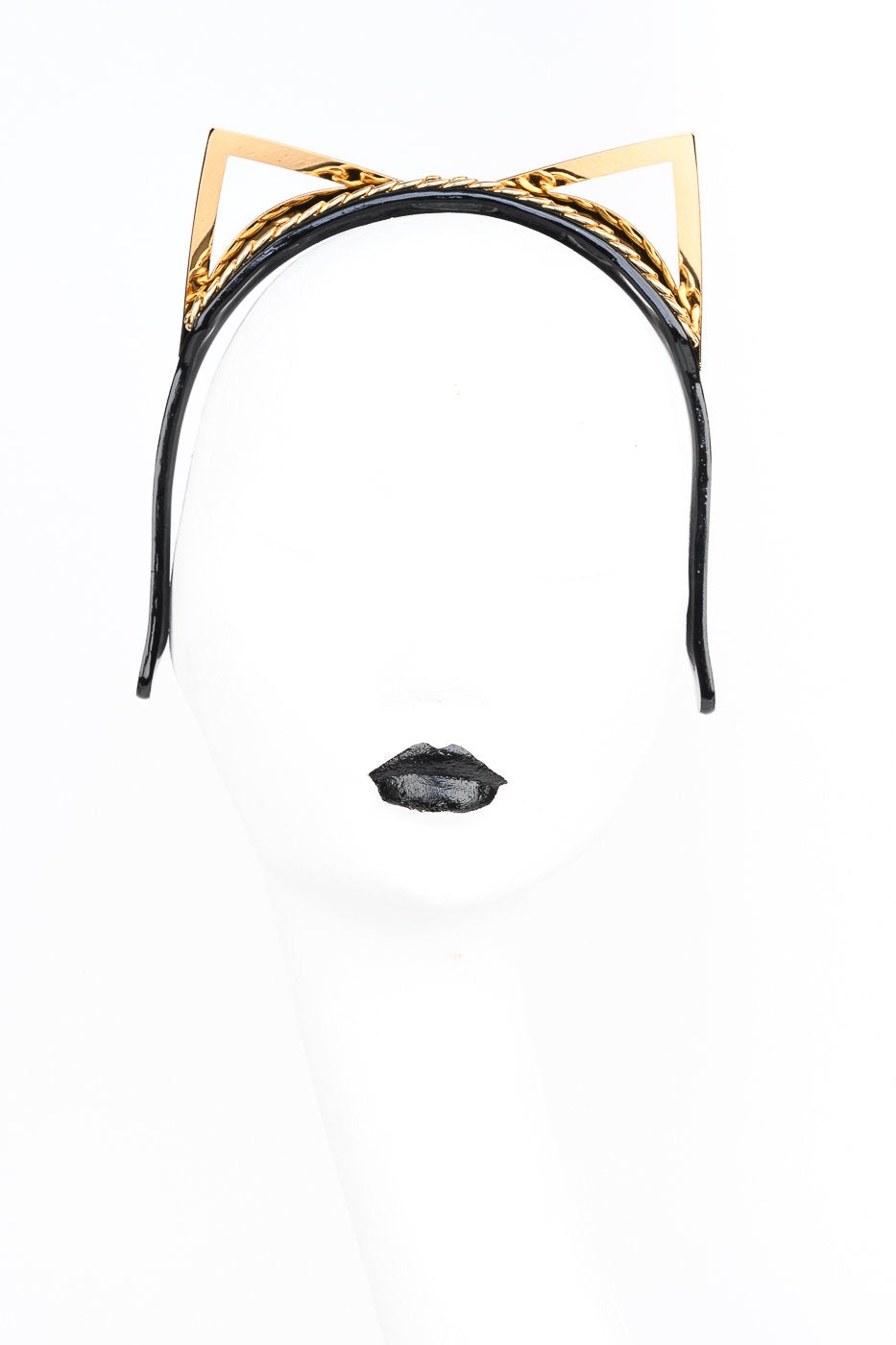 fraulein-kink-headwear-rica-haarreif-leder-katzenohren image 5