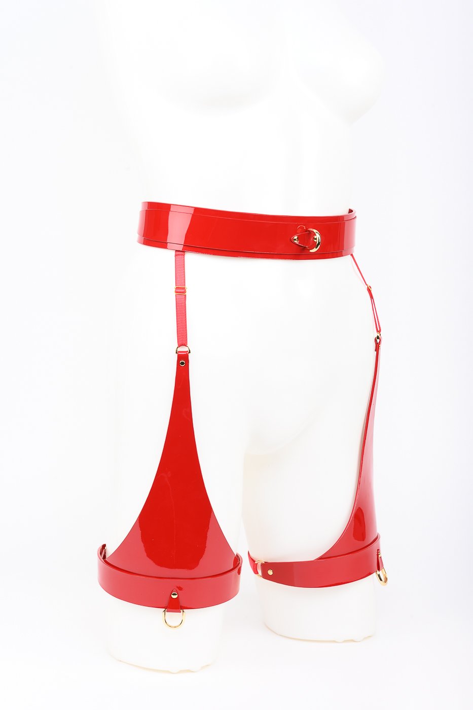 fr-ulein-kink-roja-strapsg-rtel-lack-rot-gr-e-one image 5