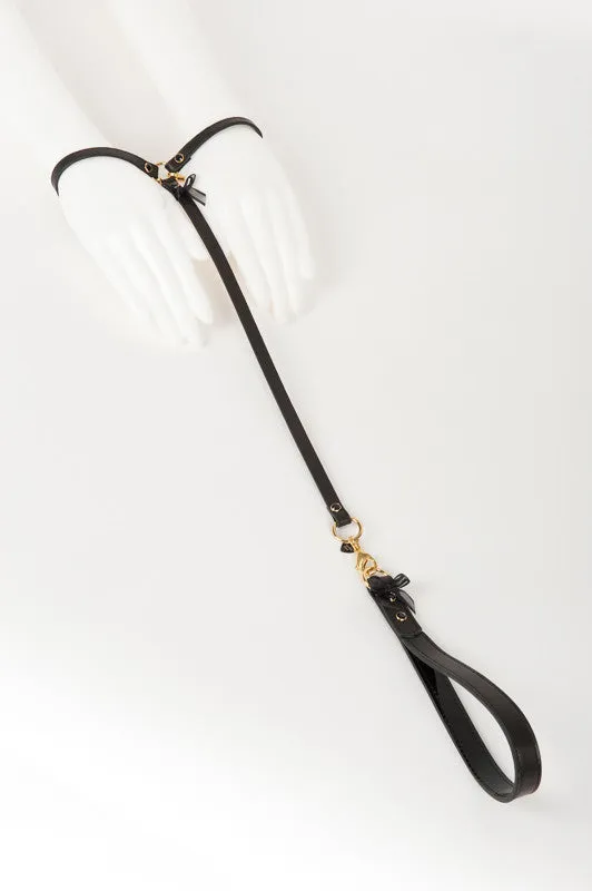 fr-ulein-kink-onyx-t-strap-fesseln-schwarz-leder-swarovski image 1