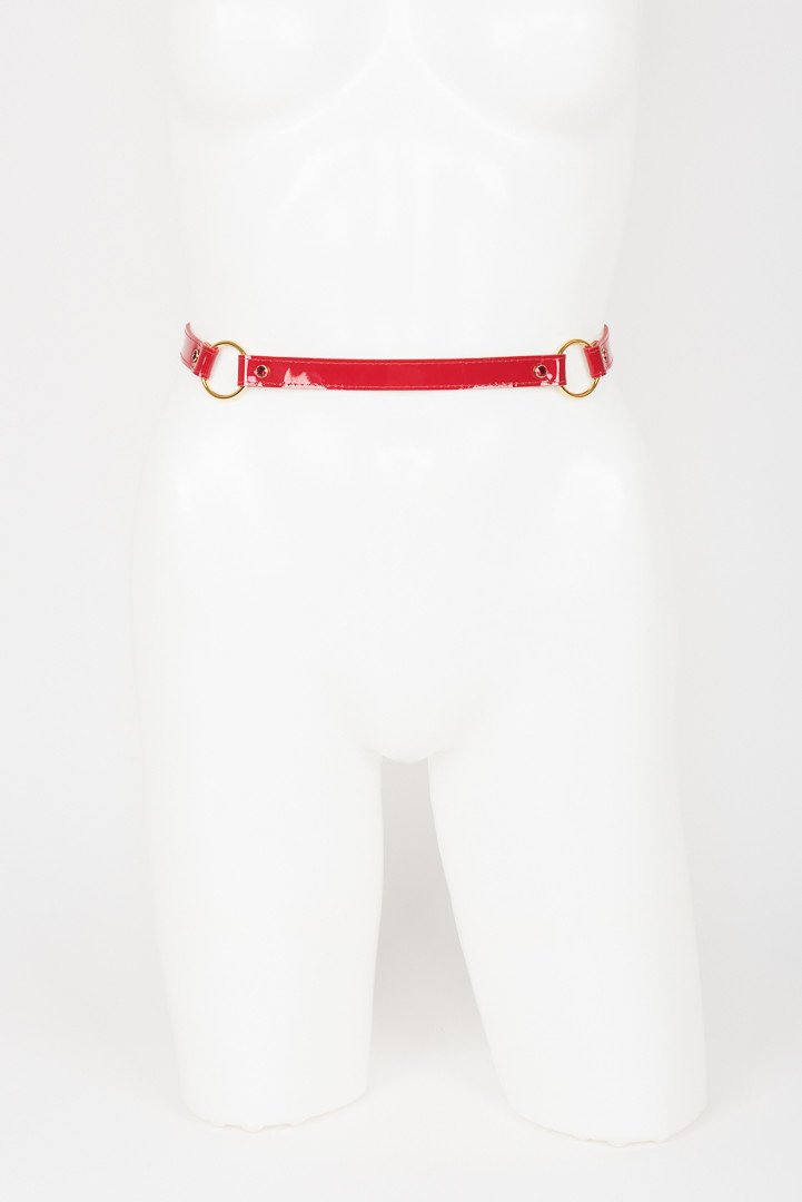 fr-ulein-kink-red-hot-strapsg-rtel-rot-lackleder image 8