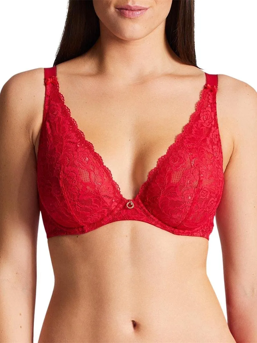 aubade-rosessence-triangel-bh-plunge-gala-schwarz image 1