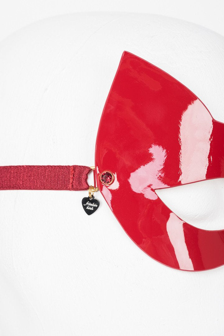 fr-ulein-kink-red-hot-maske-augenmaske-rot-lackleder image 5