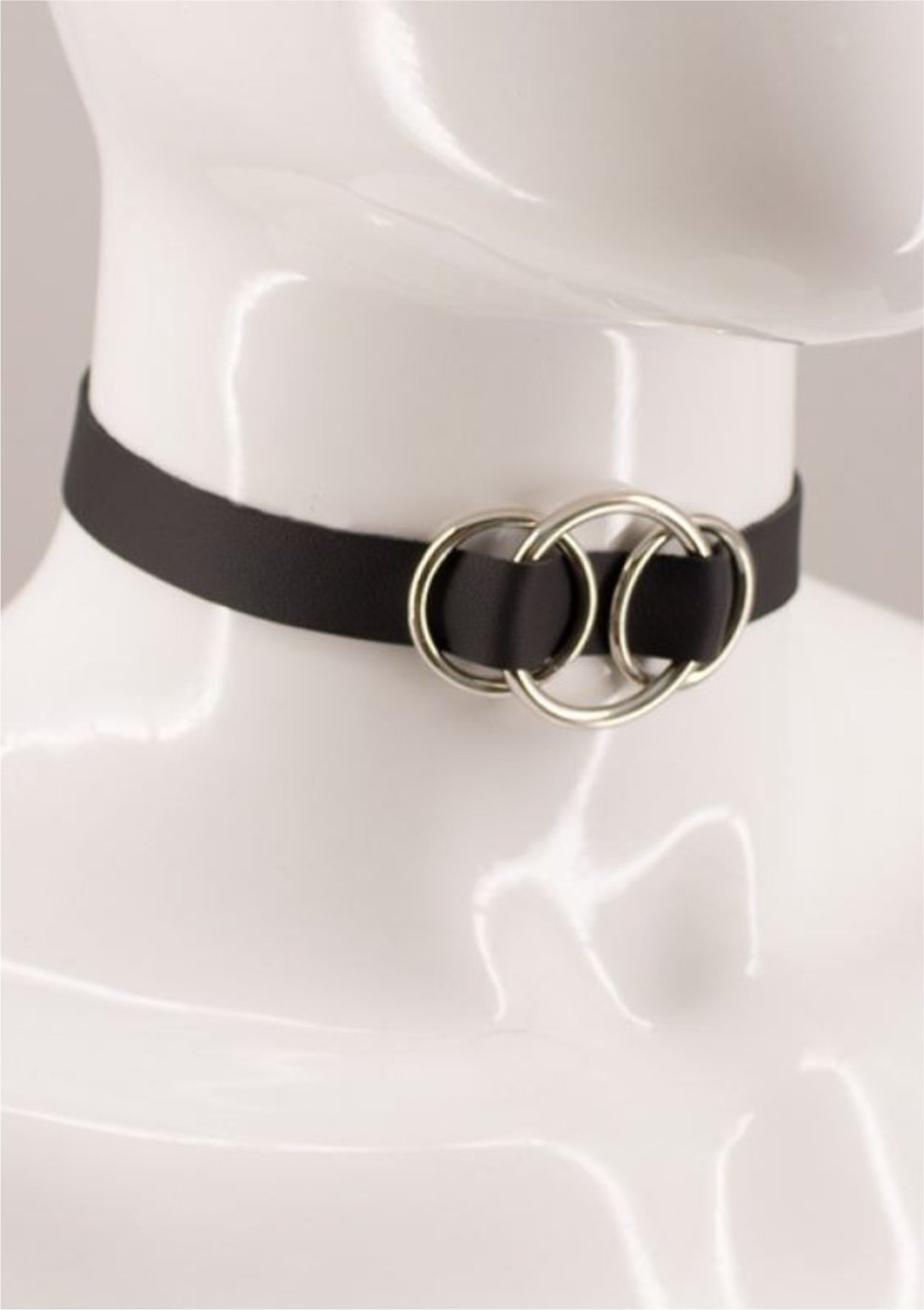 amoreze-leather-chokers-lara-choker-leder-schwarz-m image 1