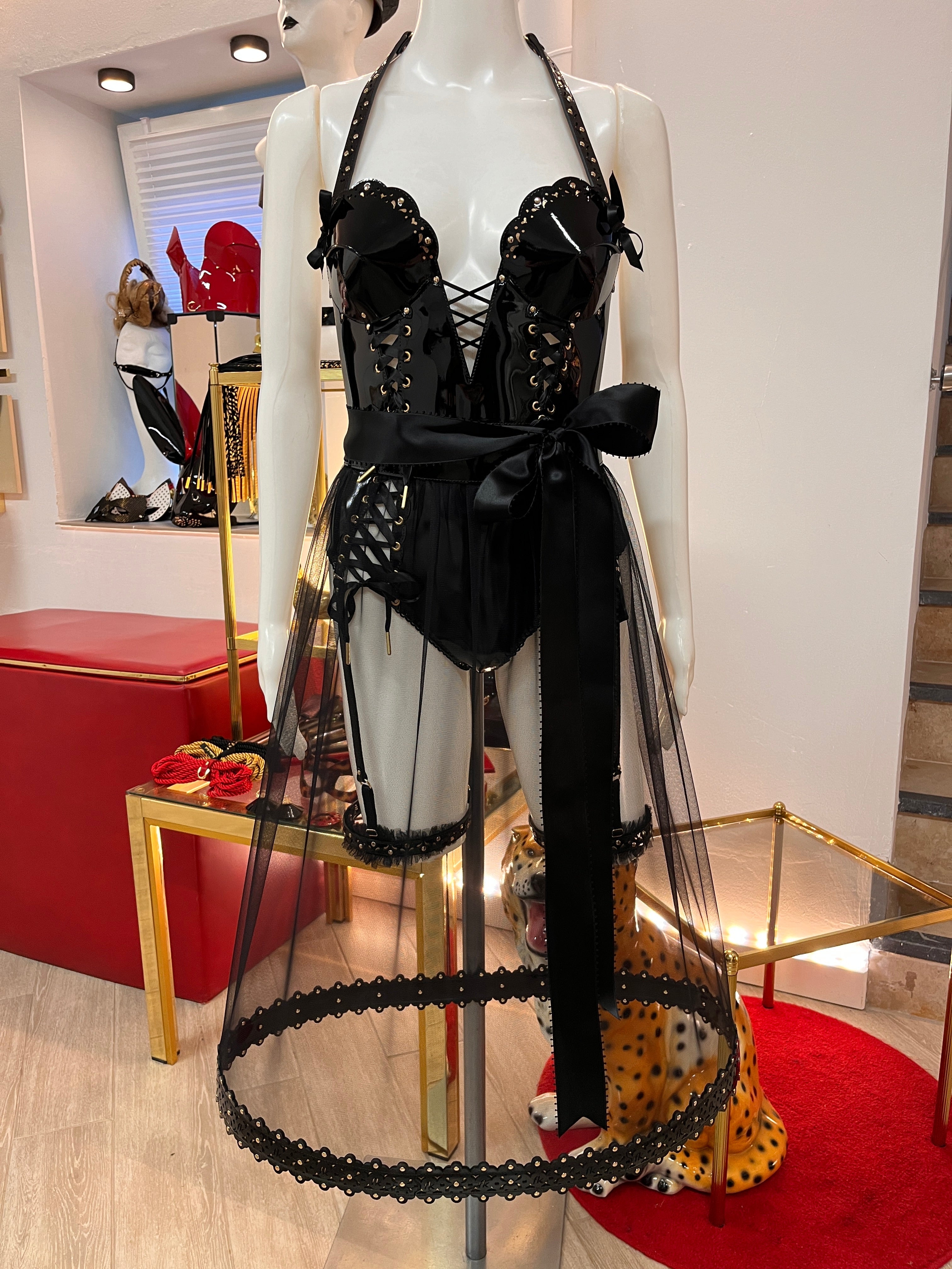 fr-ulein-kink-edelhei-leg-garters-beinstraps-schwarz image 7