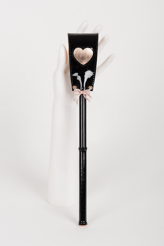 fraulein-kink-n-nette-crop-gerte-schwarz-ros-gold-leder image 3