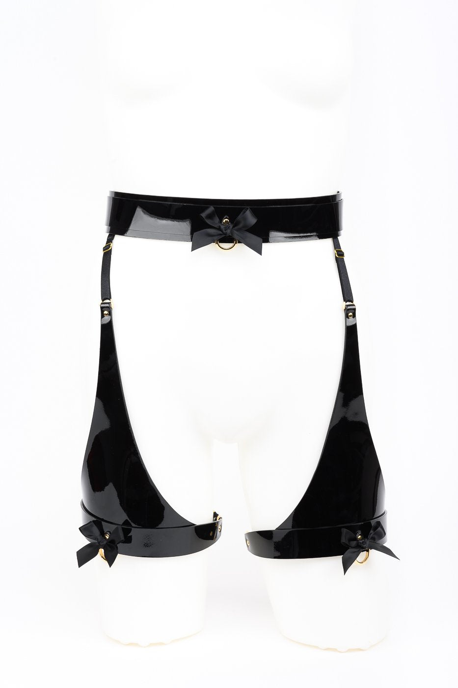 fr-ulein-kink-fk-waist-belt-garter-leder-strumpfg-rtel-schwarz image 1