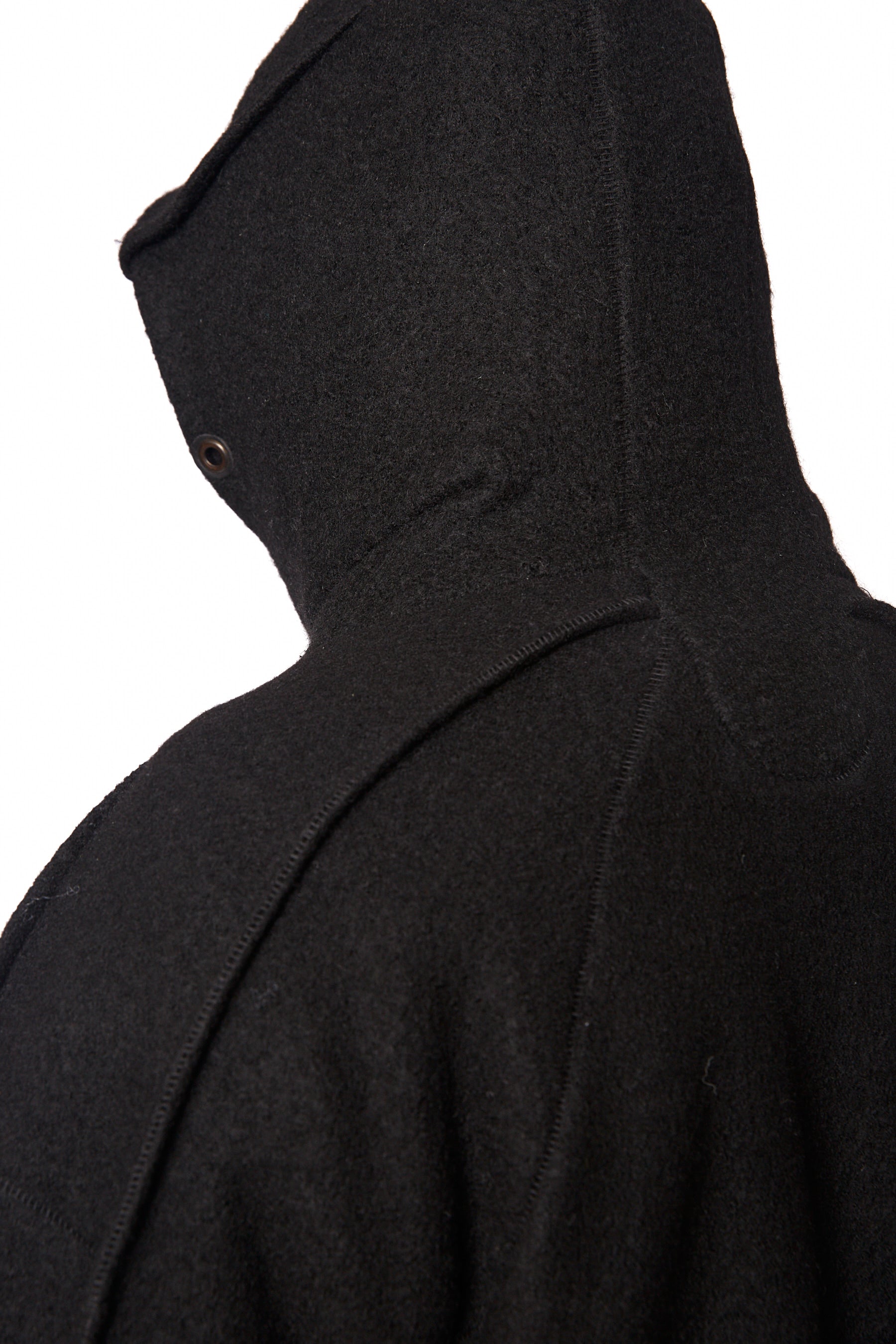 dennis-chuene-bully-hoodie-kapuzenjacke-wolle-schwarz image 2