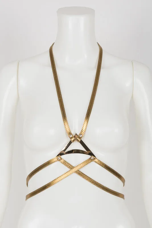fr-ulein-kink-harnesses-lavish-harness-k-rperharness-bronze image 1