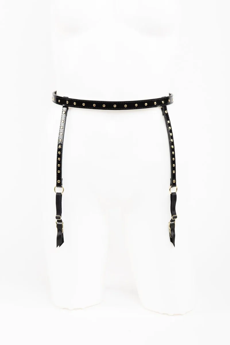 fr-ulein-kink-ricco-strapsg-rtel-leder-schwarz-lack image 1