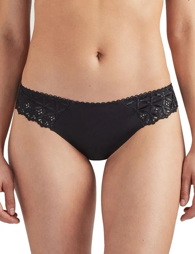 aubade-bahia-moi-rio-slip-schwarz-stickerei image 1