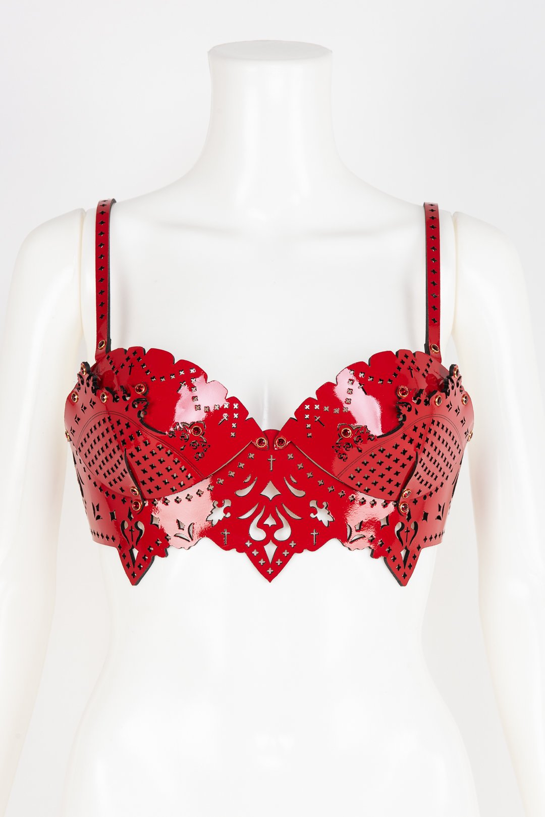 fr-ulein-kink-rosso-bh-leder-rot-swarovski-gr-one image 7