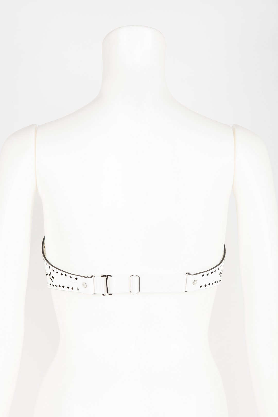 fr-ulein-kink-bianco-bra-bh-wei-lackleder-perlen image 6