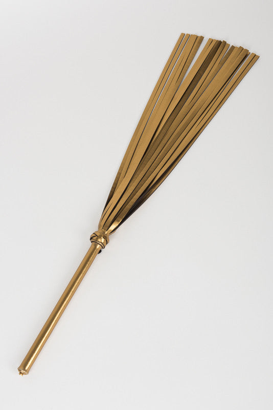 fraulein-kink-crops-lavish-flogger-peitsche-gold-bronze image 1