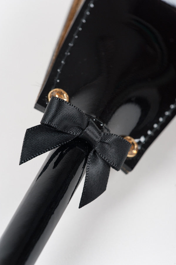 fr-ulein-kink-jet-crop-gerte-schwarz-gold-leder image 3