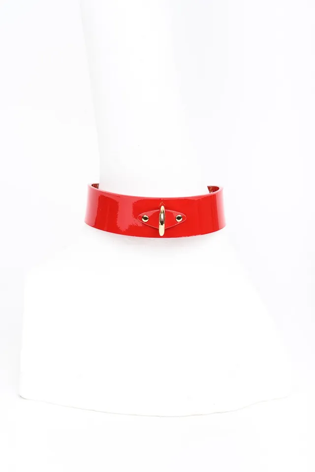 fr-ulein-kink-roja-collar-halsband-rot-38cm image 1