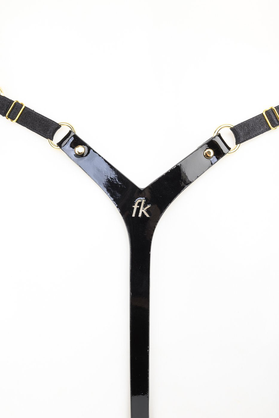 fr-ulein-kink-rica-mini-string-lack-schwarz-gold image 6