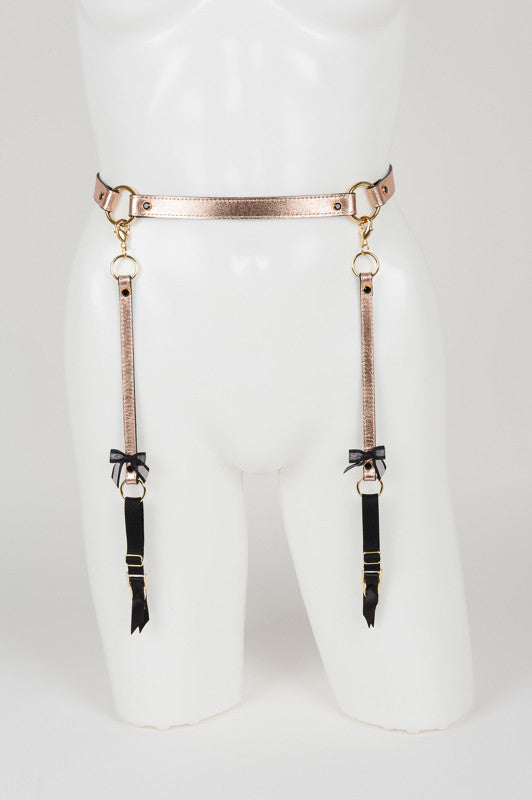 fr-ulein-kink-lingerie-topaz-strapsg-rtel-ros-gold-schwarz image 1