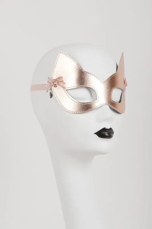 fr-ulein-kink-lolita-kitten-maske-leder-rosegold-kristall image 1