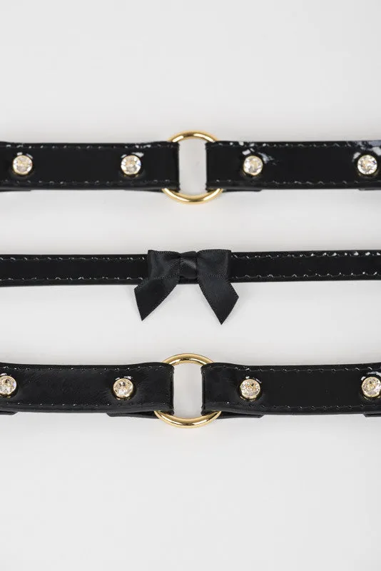 fr-ulein-kink-ritsy-handfesseln-schwarz-bronze-leder image 1