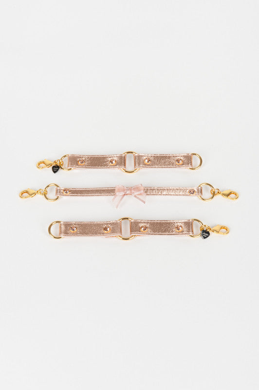 fru00e4ulein-kink-lolita-handfesseln-rosegold-leder image 4