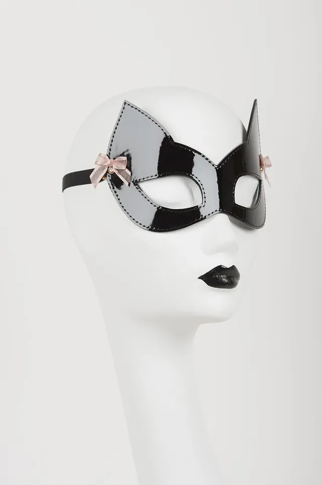 fr-ulein-kink-n-nette-katzenmaske-leder-schwarz-schleife image 1