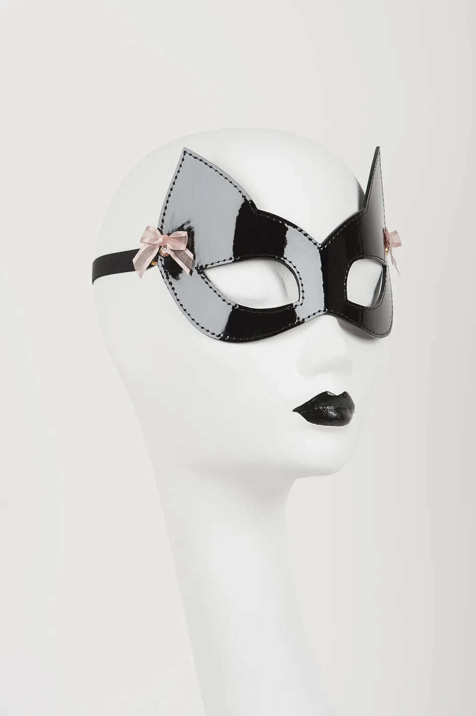 fr-ulein-kink-n-nette-katzenmaske-leder-schwarz-schleife image 1