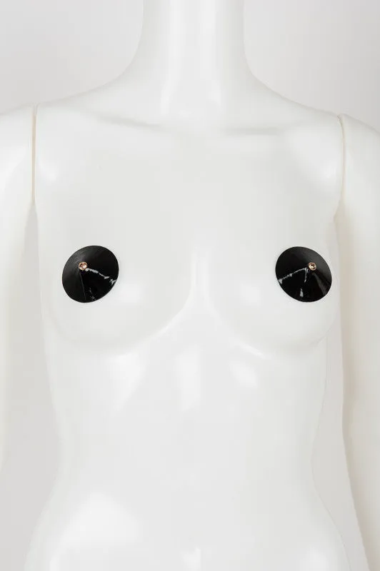 fr-ulein-kink-n-nette-pasties-schwarz-lackleder-nippelcover image 1