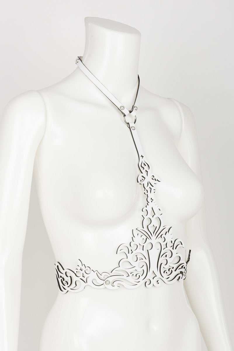 fr-ulein-kink-bianco-harness-leder-wei-one-size image 4