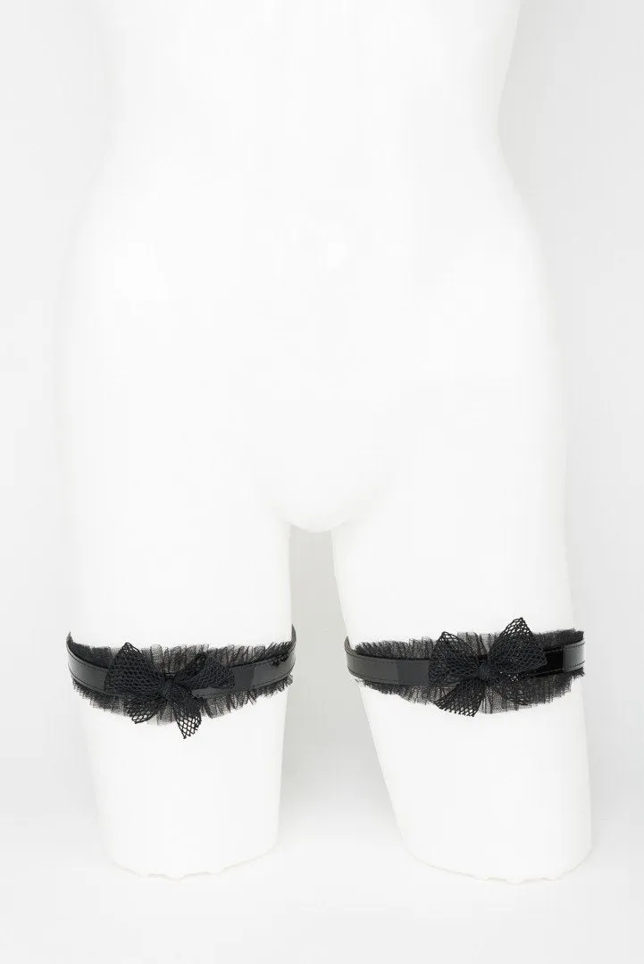 fr-ulein-kink-kiss-bein-strumpfband-dessous-s-m-lackleder image 1