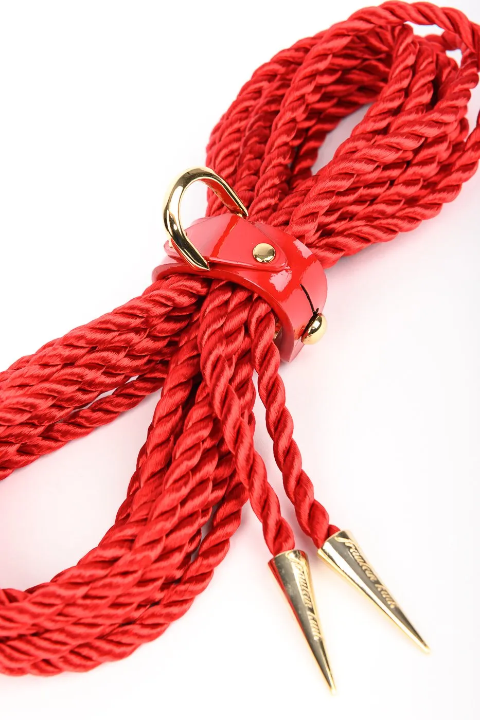 fr-ulein-kink-roja-spiked-lasso-5-meter-rot image 1