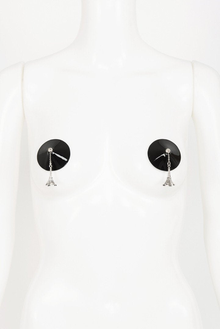 fr-ulein-kink-eiffel-pasties-nippelcover-schwarz image 1